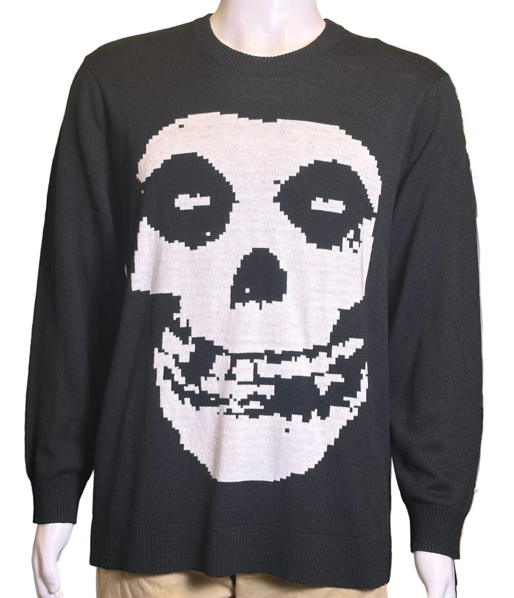 Misfits x Hot Topic 2022 I Want Your Skull Knit Sweater | Men's Medium